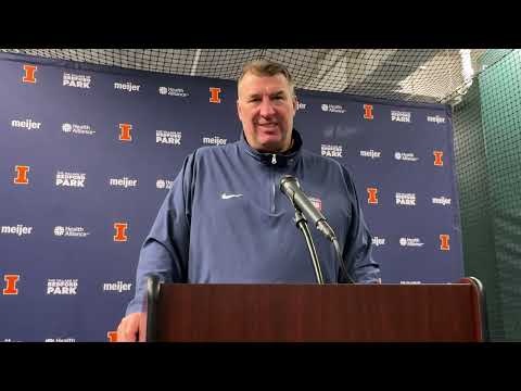 Northwestern postgame: Illini coach Bret Bielema