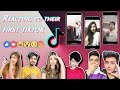 REACTING TO EACH OTHER'S FIRST TIKTOK | PART 2 | DAMNFAM |