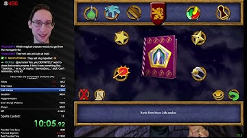 Harry Potter 2 (PC) Lowcast% Speedrun in 66 casts (2:23:36 loadless) [PB/WR}