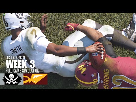 Commanders vs. Eagles Week 18 - Madden 26 Simulation Highlights