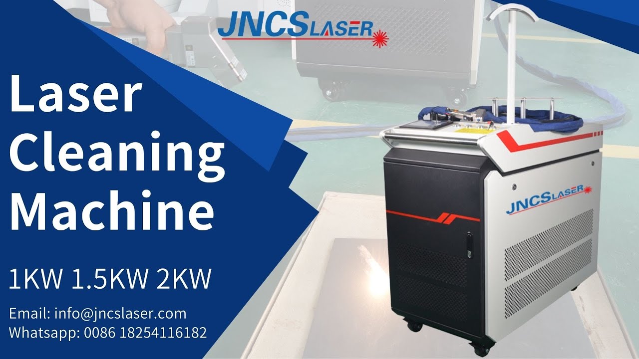 laser fiber laser cleaning machine for paint/oil/rust remove
