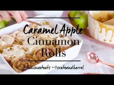 Caramel Apple Cinnamon Rolls Recipe