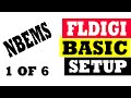 Fldigi basic setup  nbems 1 of 6