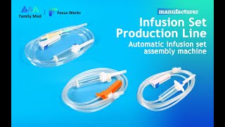 infusion set production line-assembly line