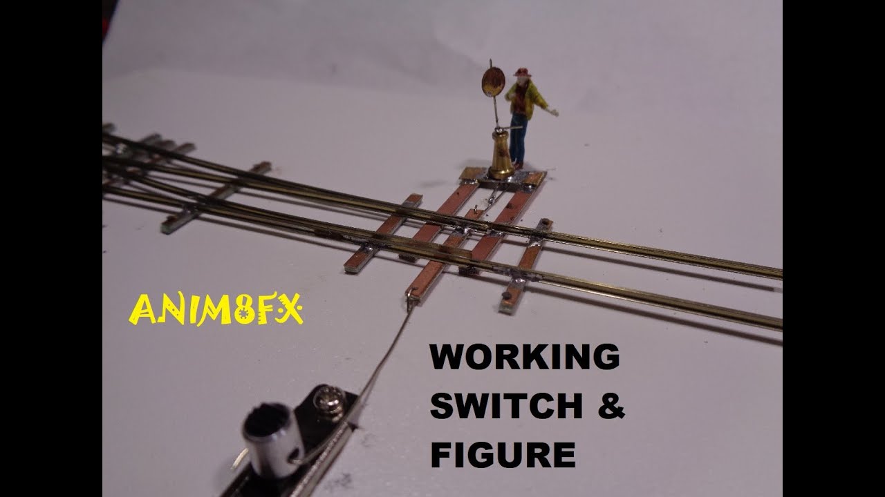 HO Working Switch & Figure - YouTube