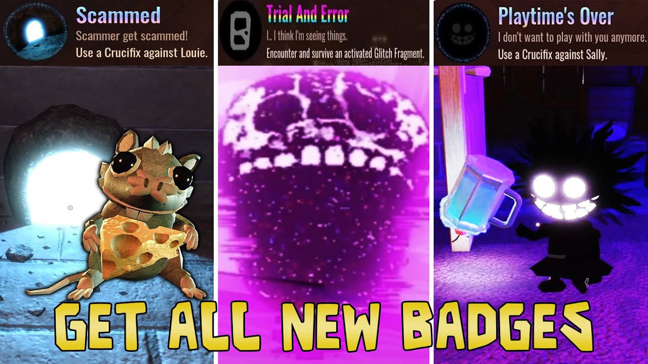[ROBLOX] Get All New Badges In Doors The Content Update | 4k - YouTube