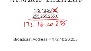 19. How to Find the Broadcast Address