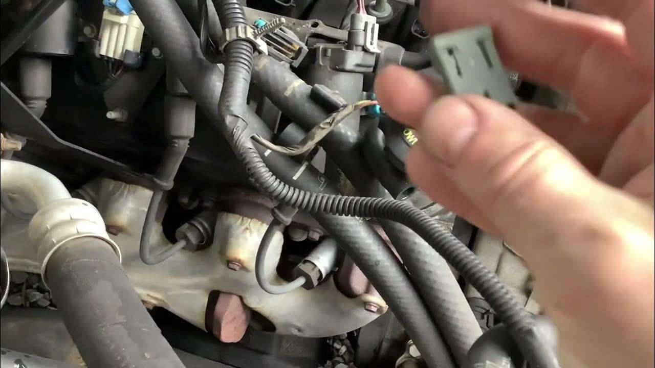 Gm chevy 5 3l lm7 vortec fuel injector electrical connector removal