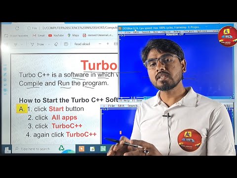 Turbo C++ पर Program को कैसे Compile and Run कराते हैं TurboC++ को कैसे ...