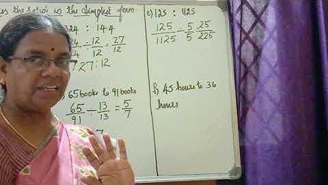 CHAPTER 4 RATIO PROPORTION AND UNITARY METHOD , WORKSHEET 1