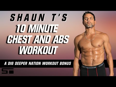Shaun T's 10-Minute Workout Chest and Abs Dig Deeper Nation Bonus