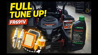 Kawasaki FR691V Tune-Up | Oil, Filters, Plugs & Blades