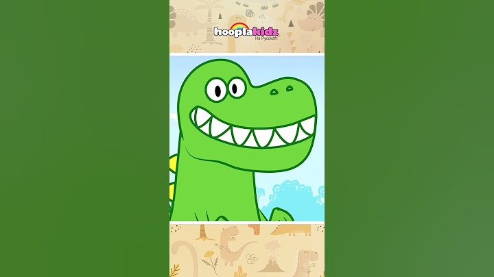 Песня динозавра 🦖 #shorts #детскиепесни #hooplakidzrussian
