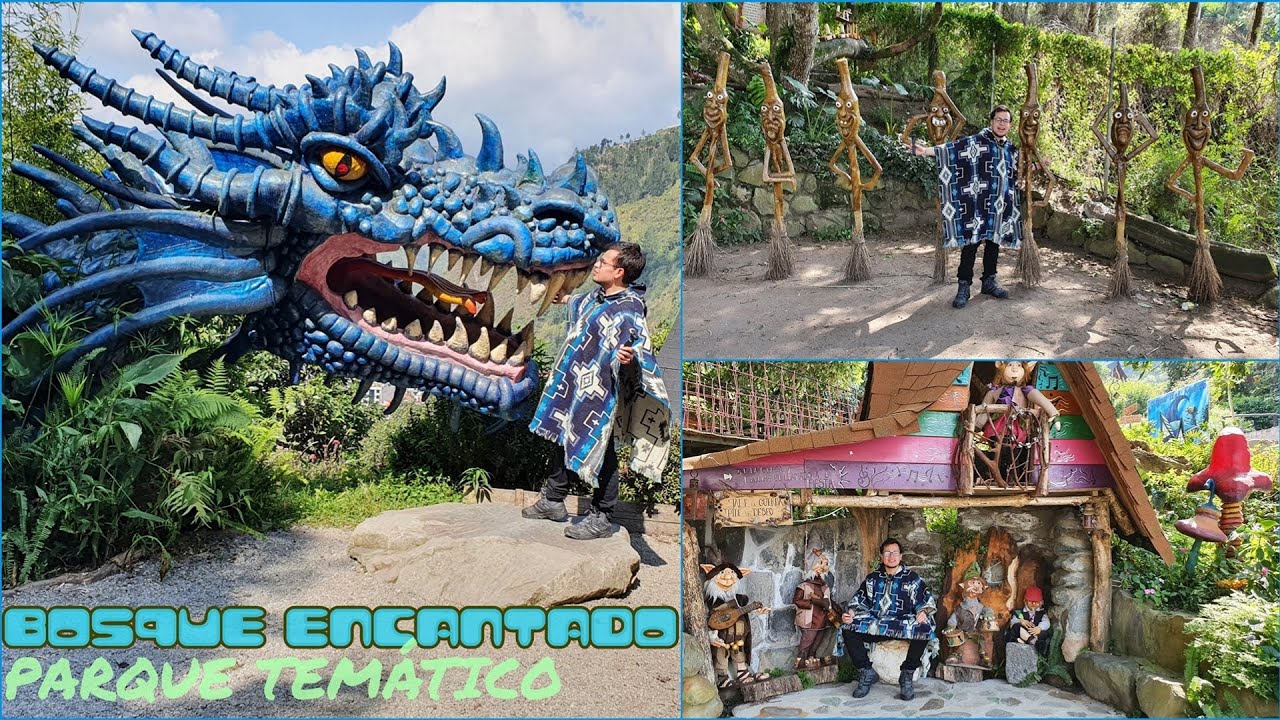 MAGIA en el BOSQUE ENCANTADO 🧚‍♀🧝‍♂ PARQUE TEMÁTICO en BAÑOS YouTube
