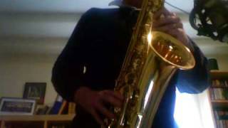 Dear Old Stockholm on Tenor Sax