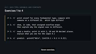 C Programming #57 — Chapter 5 Recap, and Seven Exercises
