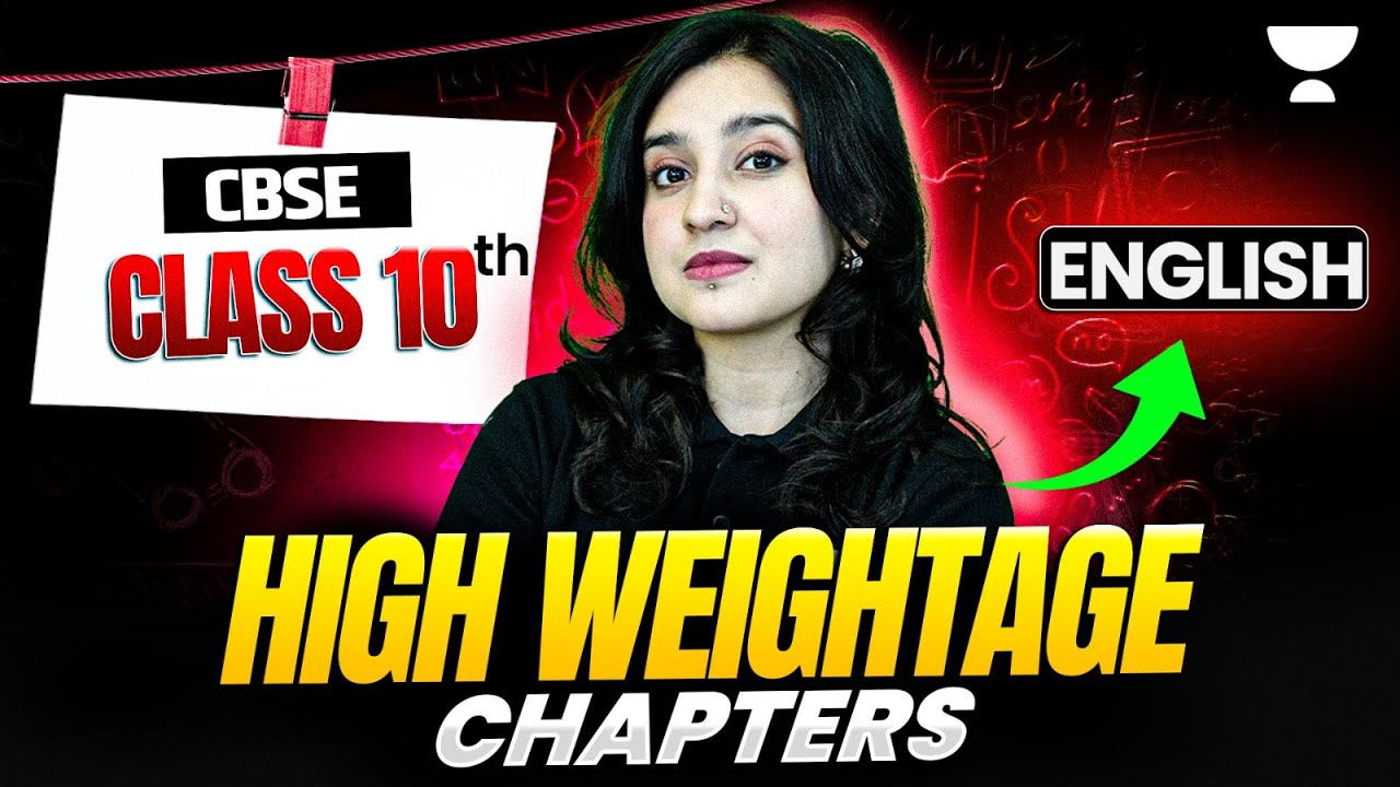 High Weightage Chapters for Class 10 English || Asmita Ma'am