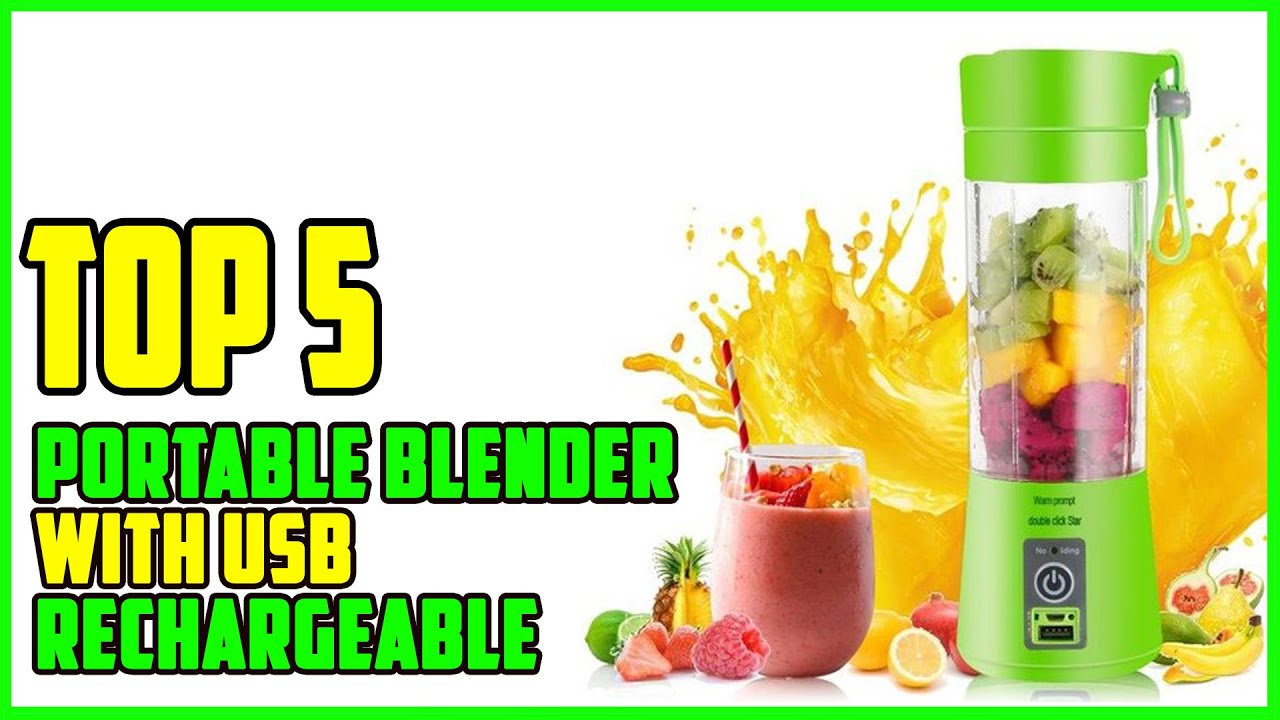 Blend Jet Portable Blender for Shakes and Smoothies, OBERLY Personal Travel  Blender for Protein with 4000mAh USB Rechargeable Battery, Crush Ice