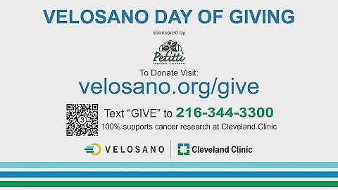 VeloSano Day of giving: Raising money for cancer research at Cleveland Clinic
