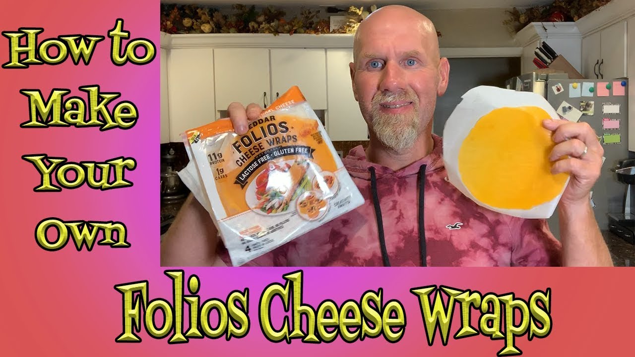 No Carb Cheese Wrap FOLIOS Copycat Recipe 