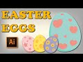 Easter EGGS 🥚🥚🥚 Illustrator tutorial 🥚🥚🥚