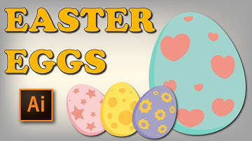 Easter EGGS 🥚🥚🥚 Illustrator tutorial 🥚🥚🥚
