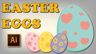 Easter EGGS  Illustrator tutorial