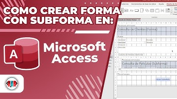 Cómo hacer forma con subforma en Access | BTPI 2025