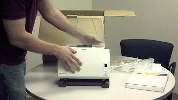 Kodak i1220 Scanner Unboxing Video