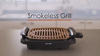 Salter® EK4218CP Electric Smokeless Grill Resimi