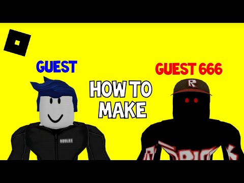 How to make a GUEST AVATAR on Roblox FOR FREE* 