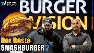 Der beste SMASHBURGER Deutschlands❓ Burger Vision in Hamburg mit Ahmed 🍔 Zubereitung & Tasting 📺 TVS