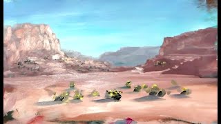 Painting A Desert in Only 10 Minutes!