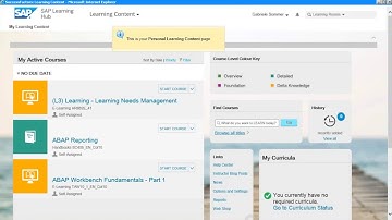 SAP Learning Hub - Demo