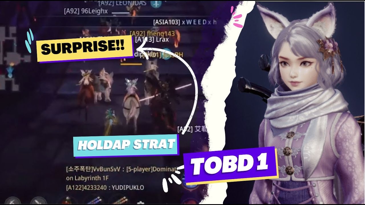 MIR4 - HOLDAP STRAT | TOBD1|  |ASIA 3 | 