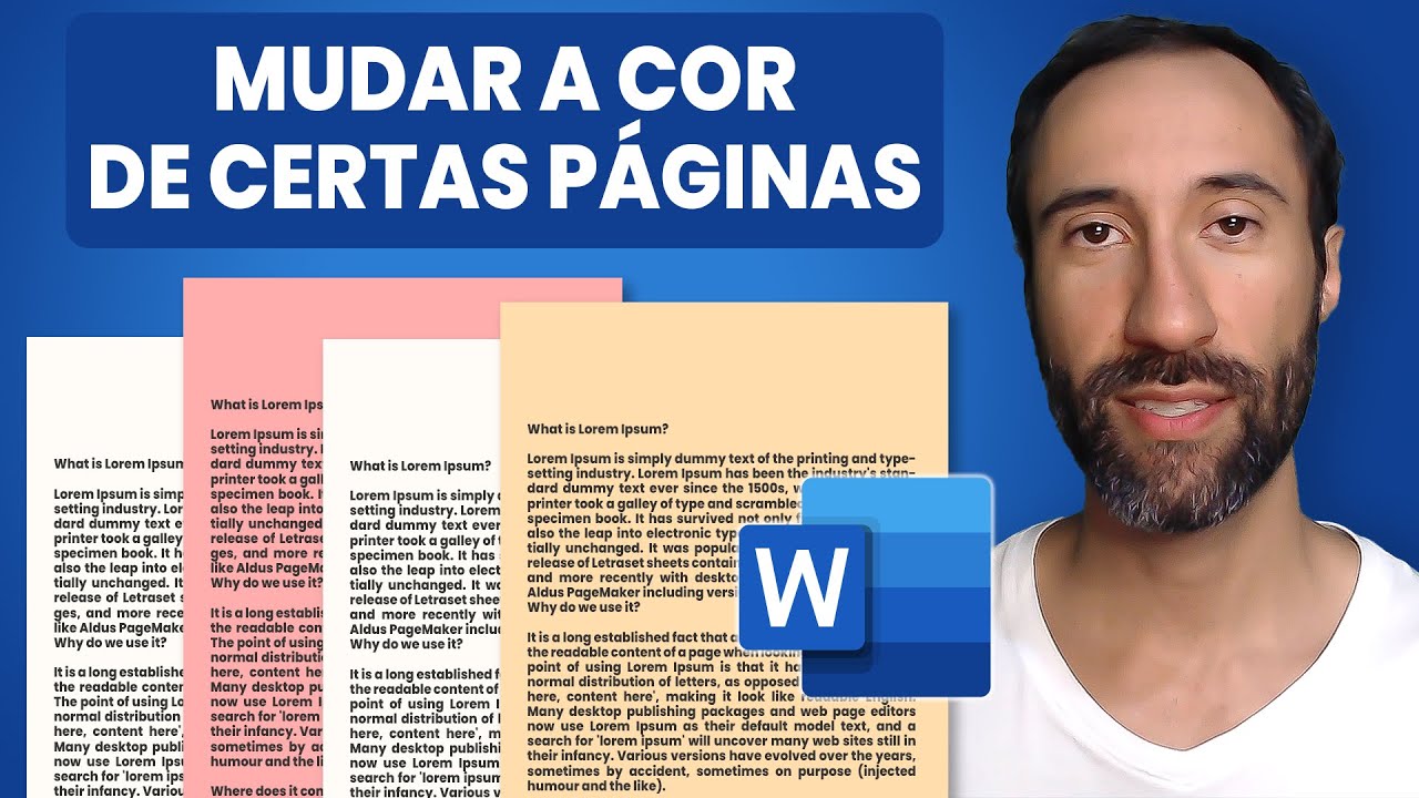 Como Mudar a Cor da Página no Word do Jeito Certo