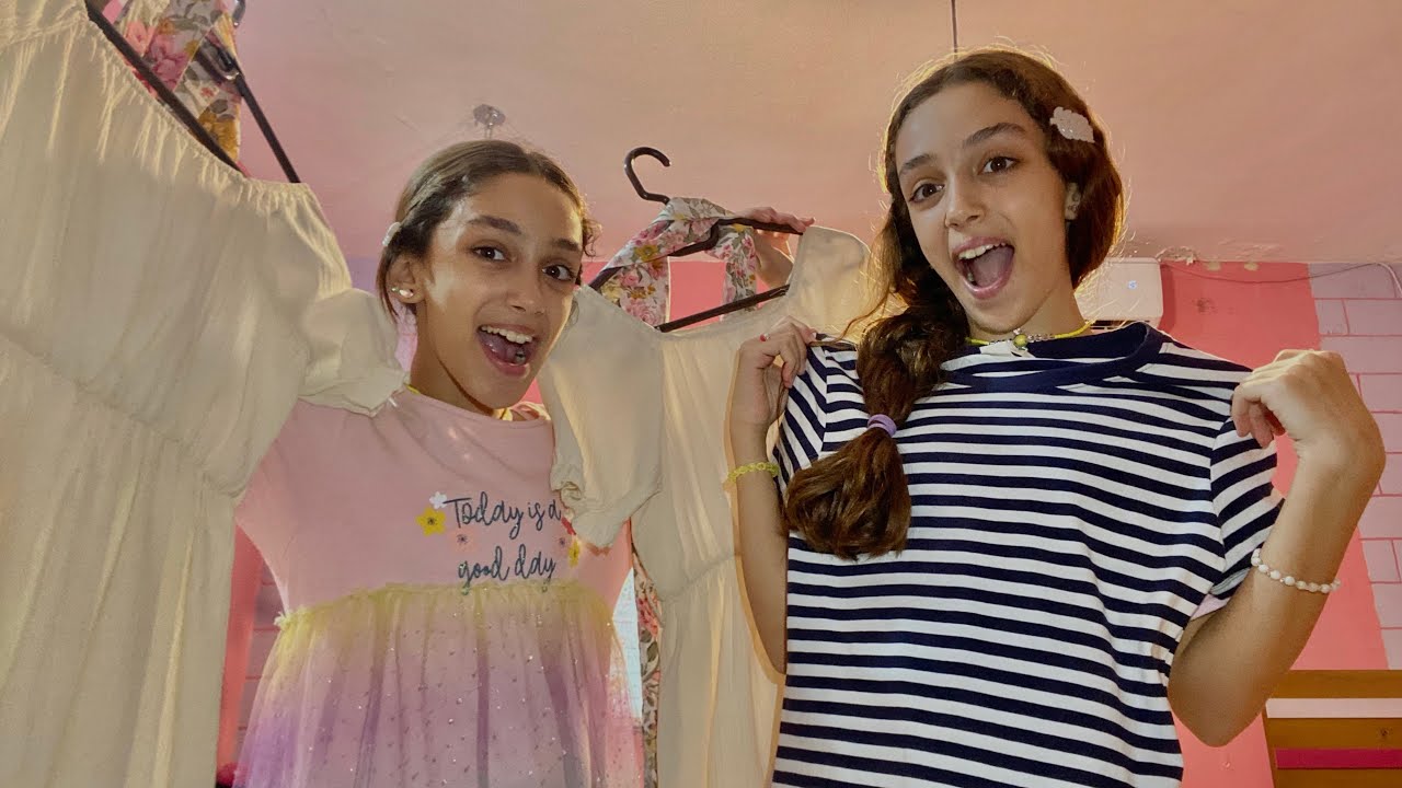 عملنا شيئ غريب بالفيديو ونحنا عم نلبس شو بتتوقعوا الشيئ الغريب؟