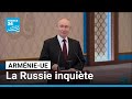 Les liens entre l'Arménie et l'UE inquiètent la Russie qui rappelle son ambassadeur • FRANCE 24