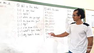 Revisão De Inglês Pronomes Verb To Be Números Cumprimentos