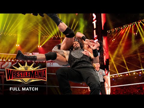 FULL MATCH - Roman Reigns vs. Drew McIntyre: WrestleMania 35