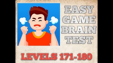 Easy Game: Brain Test Levels 171-180  Walkthrough | VAMPIRE GAMING