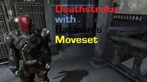 Batman Arkham Origins Deathstroke Mesh Mod (Redhood Deathstroke Skin)