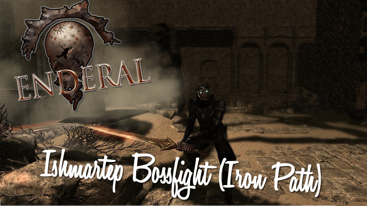 TESV / Skyrim ENDERAL Ishmartep Bossfight (Iron Path) // Gameplay