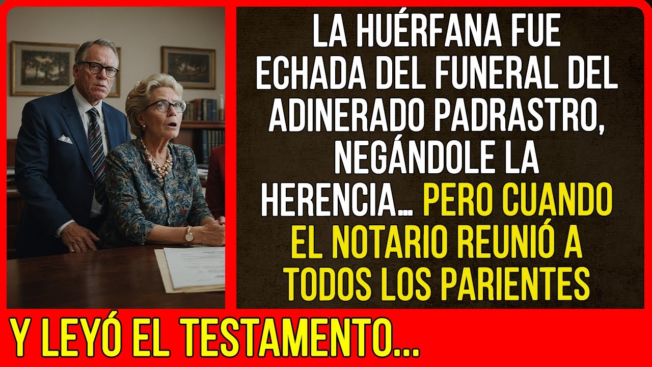 A la huérfana le negaron la herencia, pero cuando el notario leyó el testamento, todos...