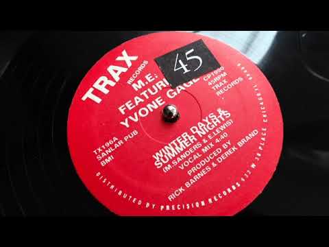 M. E. — M.E.  Feat  Yvone Cage - Winter Days & Summer Nights
