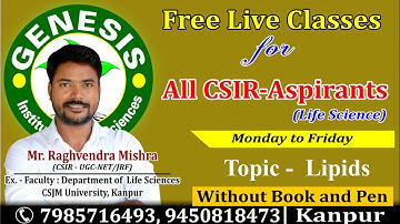 Lipids Quick Revision & Discussion