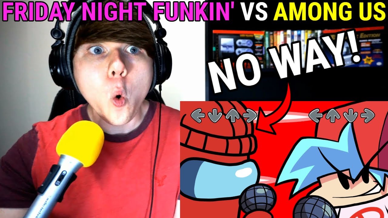 Friday Night Funkin' vs. Among Us (Animated Music Video) 