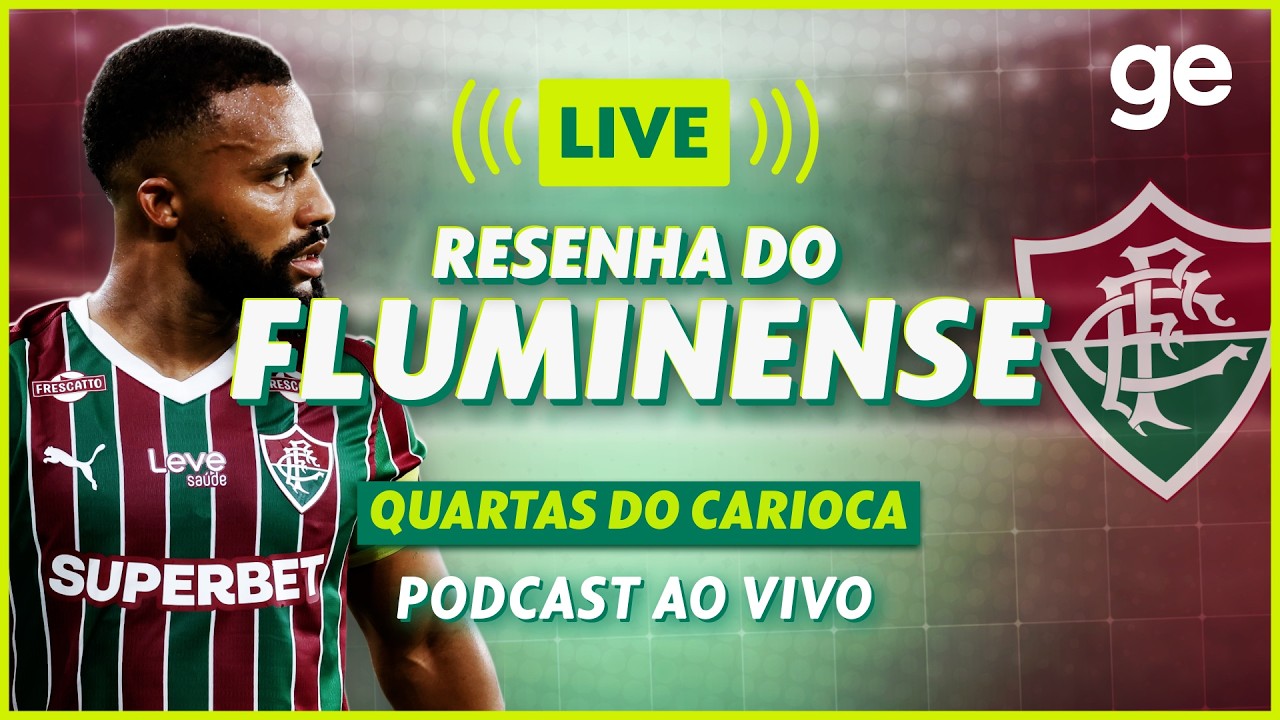 AO VIVO! GE FLUMINENSE ANALISA VITÓRIA SOBRE O BANGU PELO CARIOCA #podcast | ge.globo