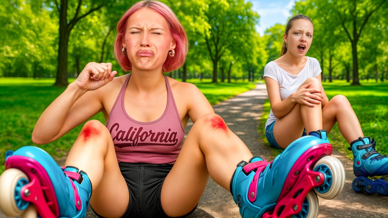 SPĘDZILIŚMY CAŁY DZIEŃ NA ROLKACH!!!