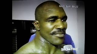 SHOWTIME, short promos during THE BIRDCAGE, Saturday July 12, 1997 (Tyson\/Holyfield ear bite)